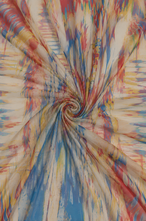 Freedom in Motion, Cotton/Modal Stole- 28x80 Inches