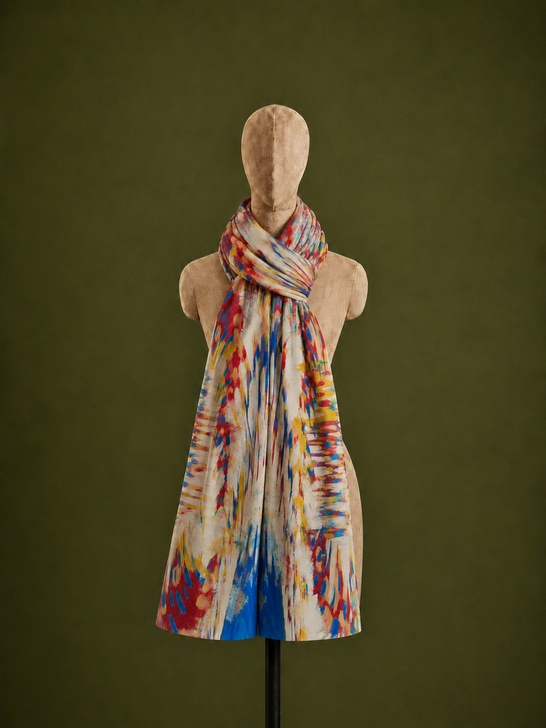 Freedom in Motion, Cotton/Modal Stole- 28x80 Inches